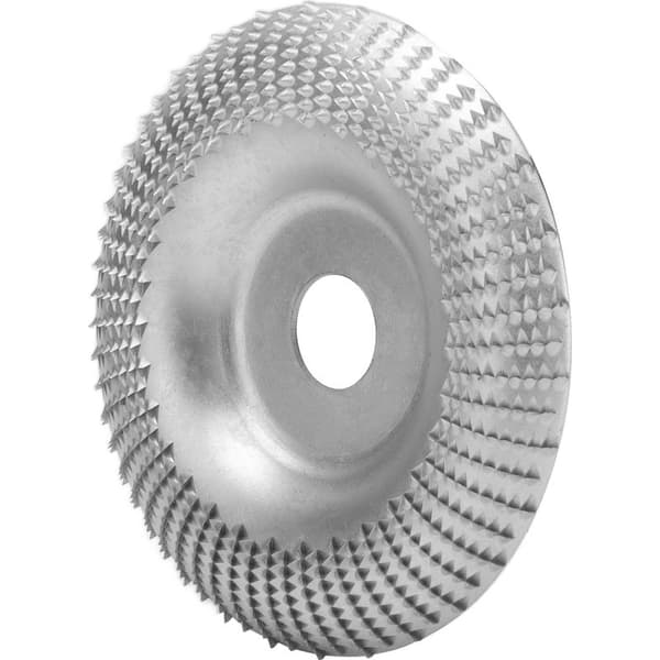 125 mm slibeskive til kulstofstål, ideel til træ, udskæring og formgivning.