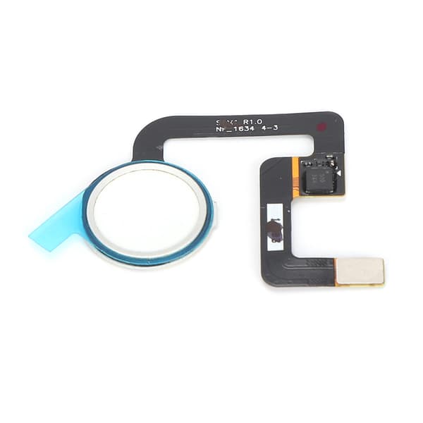 Fingeravtrykkssensor Hjem Tilbake-knapp Koblingsflekskabel Kompatibel for Pixel/Pixel Xl Hvit