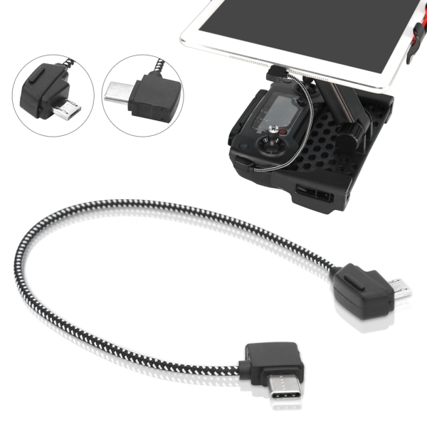 207 mm datakabel Type C nettbrett til kontroller Passer til DJI Mavic Mini RC Drone