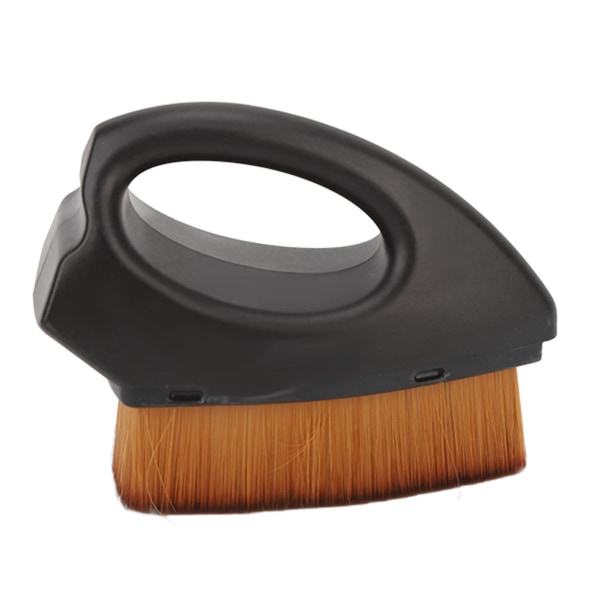 Flytende Powder Foundation Brush Flat Top Myk Fiber Hår Makeup Brush med beskyttende deksel