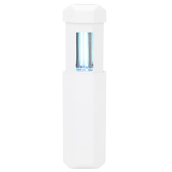 Bærbar håndholdt ultrafiolett lampe USB oppladbar UV ozon lys hvit for hjemmereisebruk