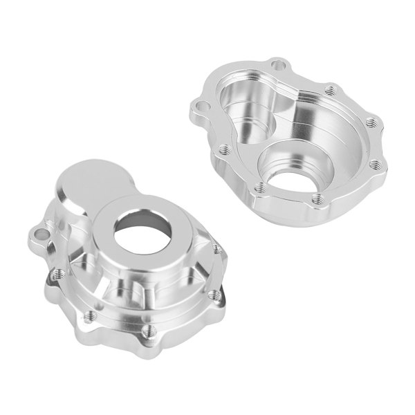 1 par aluminiumlegering fram/bakre hjulnavhölje för Traxxas TRX-4 1:10 RC-bil (titan)