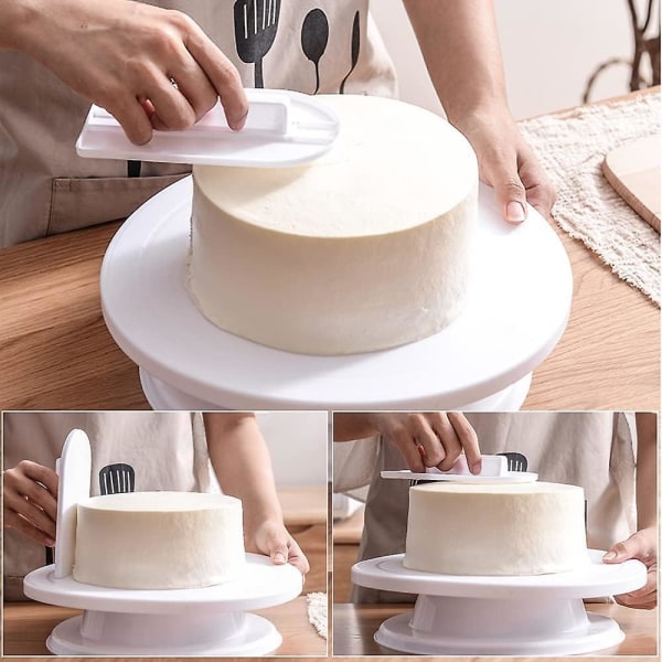 Cake Smoother Set - täydellinen leivontatyökalu tee-se-itse-kakun koristeluun