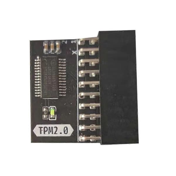 TPM 2.0 Security Module for Gigabyte Motherboard 20-1 Pin Encryption Memory Card Enhanced Data Protection Svart