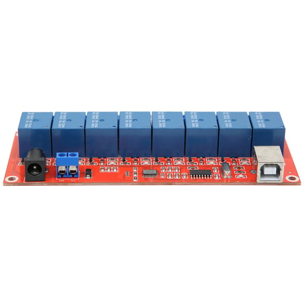 Relæmodul Interface Board til LowLevel Trigger USB seriel port DIY elektriske forsyninger 24V
