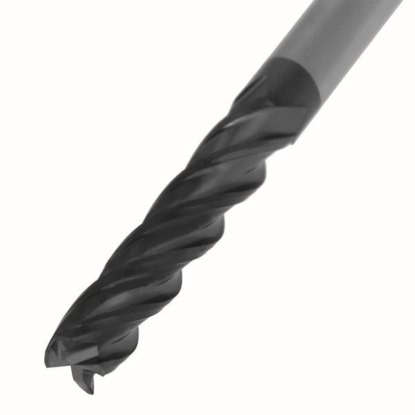 1 stk. HRC45 Wolframkarbid 4-skærs fræser CNC fræser 6mm diameter x 100mm længde