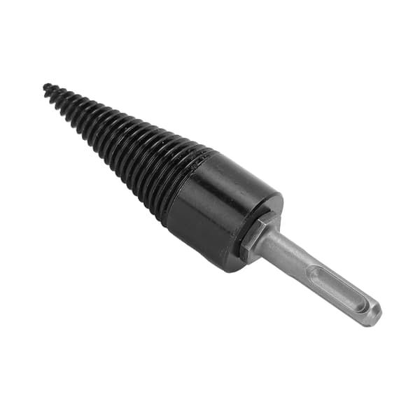 Borrskruv Kon Ved Eldträ Dedikerad Rund Skaft Bit Hand Vedklyvare Tillbehör 32mm