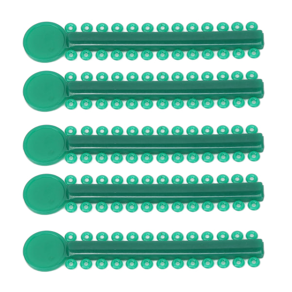 40 st ortodontiska elastomerliga ligaturband Elastiska gummitandtänder hängslen ligaturband