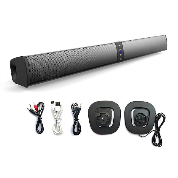 Soundbar PC Gamer Subwoofer Vikbar Bluetooth-högtalare