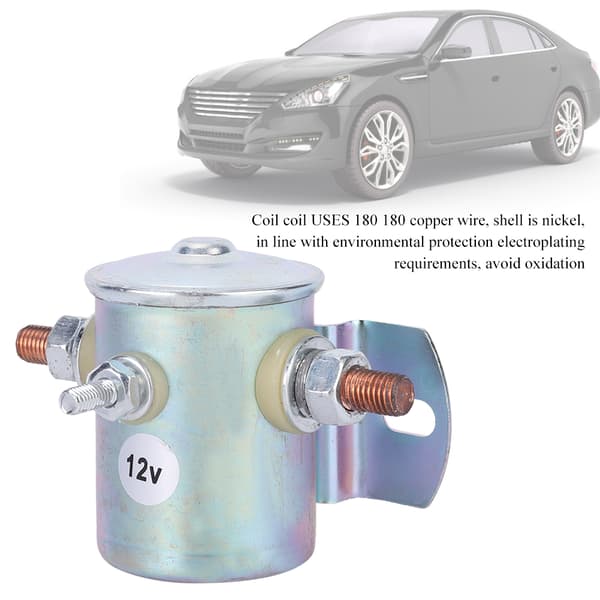 Bilstartrelæ Bilstart Elektromagnetisk Afbryderrelæ 12V/24VDC12V
