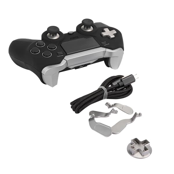 Trådlös Bluetooth-spelkontroll för PS4-spelande PC multifunktionella gamepad-tillbehör