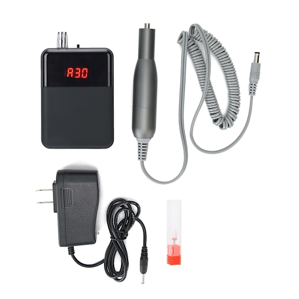 30000 RPM ammattimainen kynsipora kannettava sähköinen kynsien kiillotuskone mini kynsien hiontatyökalu SetEU Plug 110 ~ 240 V