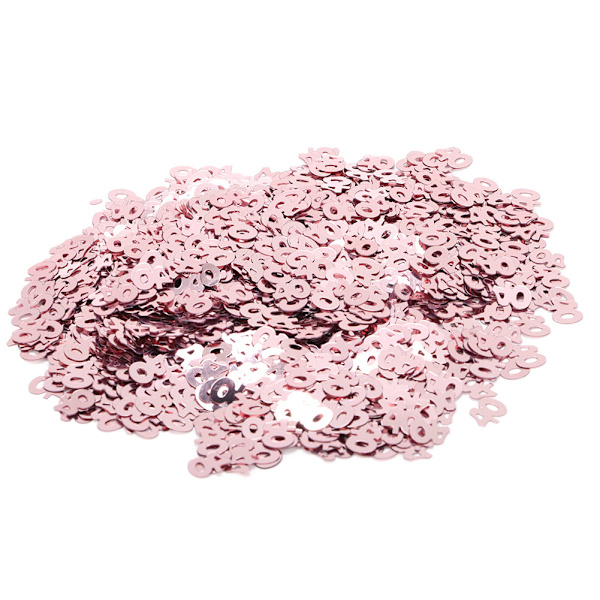 60g syntymäpäiväkoriste konfetti maisema setti lisävaruste PVC koriste konfetti 40