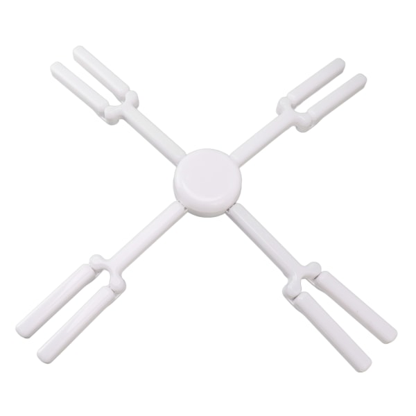 80W LED garasjelys i taket E27 Deformerbar LED garasjelyspære 4 blader energisparende pære 85‑265V hvit