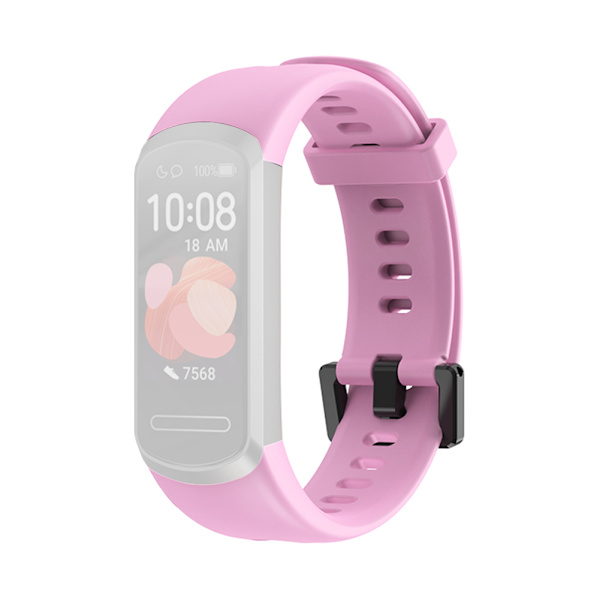 Blød silikone armbåndsrem erstatningsurrem til Huawei Band 4