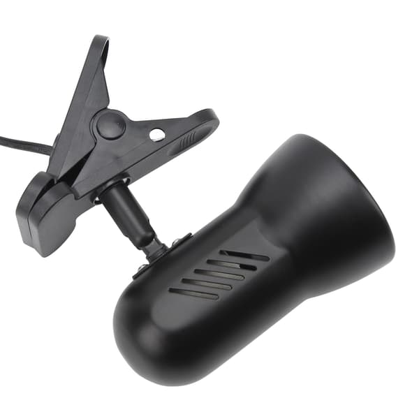 LED Klemmelampe Arbeidslampe 360 Graders Roterbart Hode E27 Bordlampeholder Plug and Play Clip On Leselys EU Plugg 85‑265V