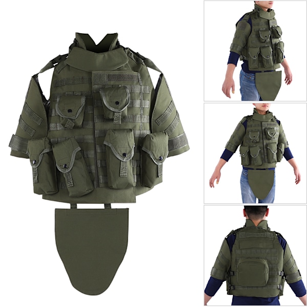 Utomhusväst i nylon med hög densitet, mjuka kuddar, justerbar, typ 1