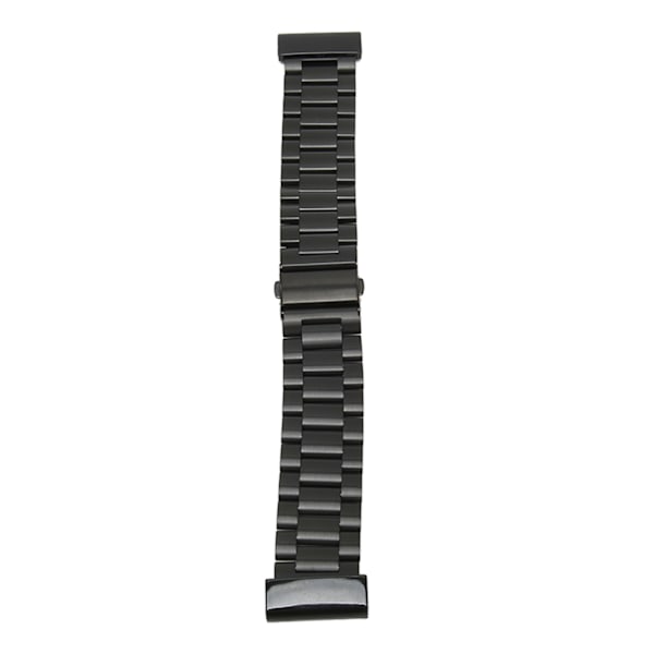 Rustfrit stål urrem Justerbar erstatningsurrem med 2 trykknapper 26 mm til Fenix ​​7X 6X 5X Black