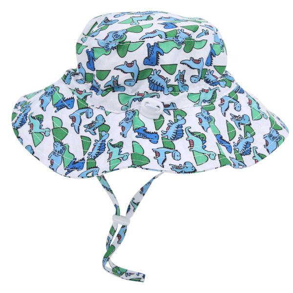 Hurtigtørrende spandhat unisex baby dreng pige udendørs justerbar strand cap spandhat2# S