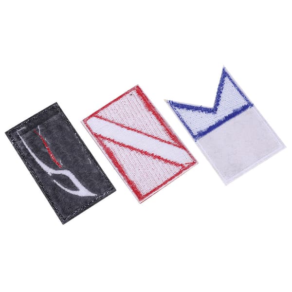 3 STK Dykkerflag Patch Broderet Dykkeremblem DIY Tilbehør til Rygsæk Hat