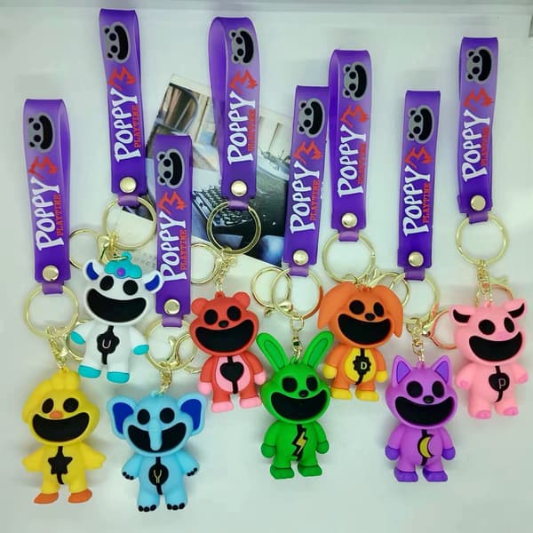 Creative Cartoon Doll Bobby Keychain Hanger Bag Car Keychain Accessories Gifts