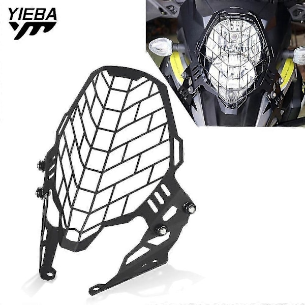 Motorcykel Strålkastargaller Skydd För Suzuki V-strom 1000 Dl1000 2017 2018 2019 2020 2021 Vstrom 1000 Dl 1000 Delar VSTROM 650 ingen logo