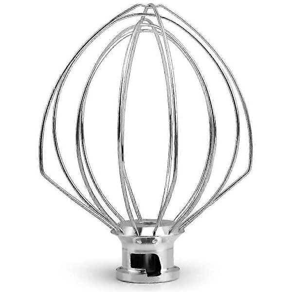 Rustfri stålpisker 5K452WW kompatibel med Kitchen Machine 5KSM90-5KSM185