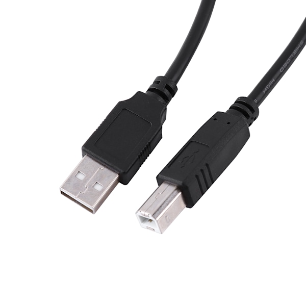 180 cm Type A hann til B hann USB 2.0 skriver skannerkabel Høy hastighet 6 fot Ny
