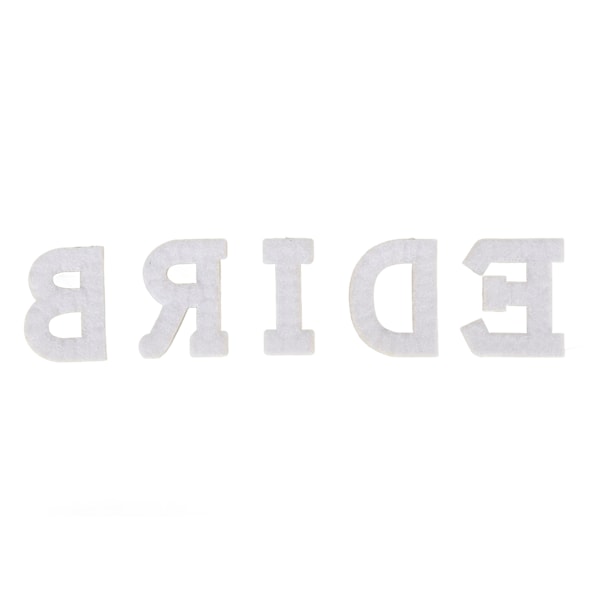 Englannin kielellä koristeltu kirjain BRIDE -design ommeltava kimalteleva helmi-applikaatiolappu vaatteisiin