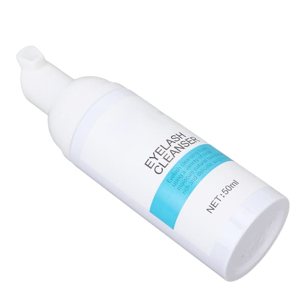 Øjenvippesæbe til hjemmebrug og salon, bærbar makeup mascara oliefjerner øjenvippeshampoo til kvinder 50ml