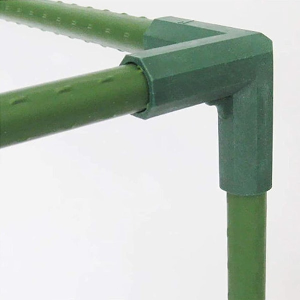 Tunga växthusram Möbelkopplingar, 2 st 16 mm PVC-rörbeslag Böj \"T\" Kopplingar
