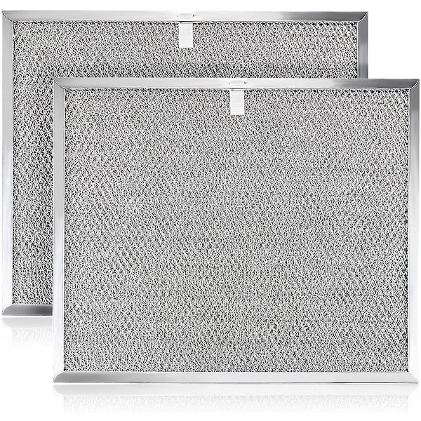 2 st för BPS1FA30 99010299 Fettfilter för Spiskåpa - 11-3/4\" x 14-1/4\" x 3/8\" Aluminiumnätfilter Kompatibelt med B-roan QS1 30\" N-utone WS1 QS2 Ran