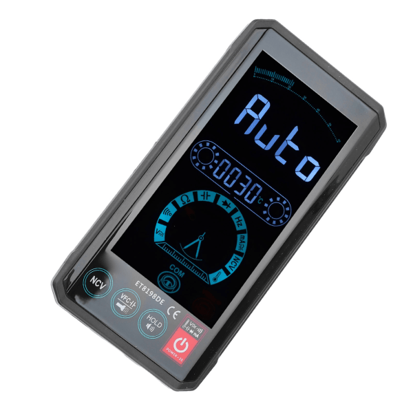 Touch Screen Digital Multimeter Automatisk Identifikation Test Meter med Engelsk Stemmestyring