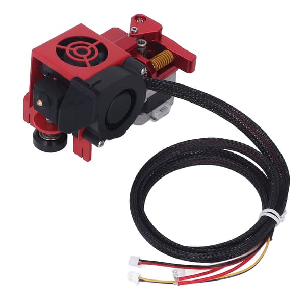 24V 3D Printer Ekstruder Kit Kort Rækkevidde Dobbelt Gear Direkte Drev Ekstruder Opgraderingskit til Ender 3