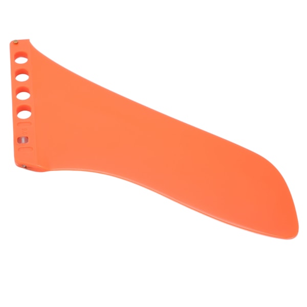 Surfboard Single Fin PVC Surf Tail Fin Special Shaped Balanced Rudder Orange for Water Sports