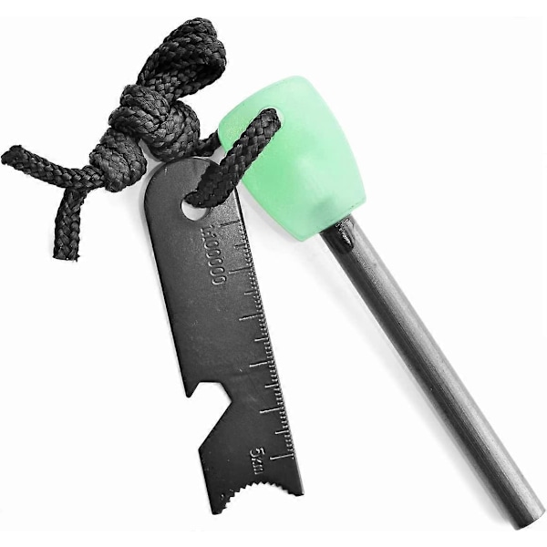 flint Maxi Glow Mini Firesteel Tulukset 1500-12000 sytytyskertaa 6–10,5 cm Magnesium Tulukset Sytytin Piikivi Tuliteräs Ulkoilu Selviytyminen Cam