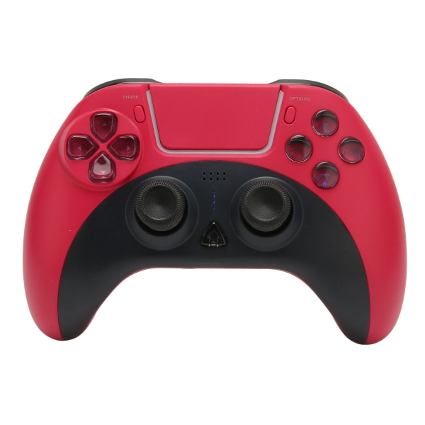 Trådløs spilcontroller RGB-baggrundsbelysning Dual Vibration 6 Axes Trådløst spilhåndtag til PS4 til PS3 til IOS-enhed