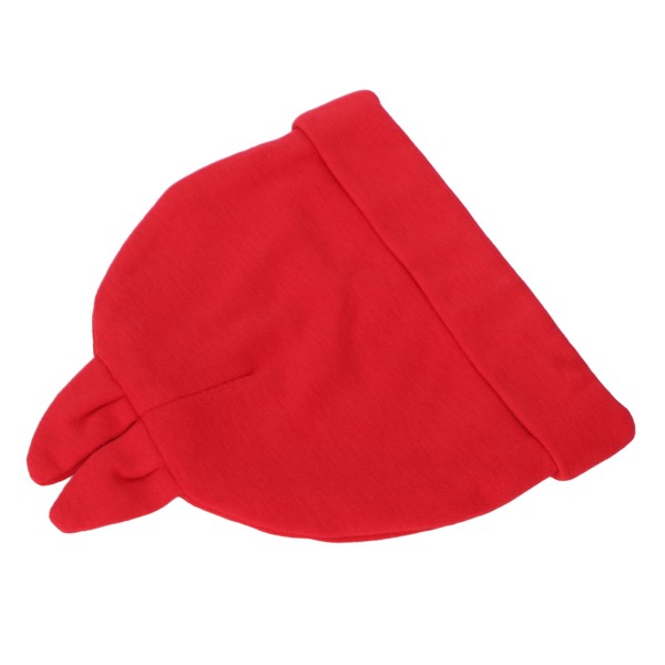 Baby Varm Andas Elastisk Mjuk Söt Cap med kaninöron för nyfödda pojkar Flickor Röd