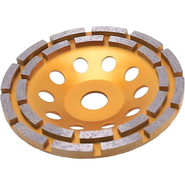 Timanttihiontalaikka 150mm 7\" 2 Riviä Hiomakoneelle Hiomatyökalu Reikä 22mm Betonille