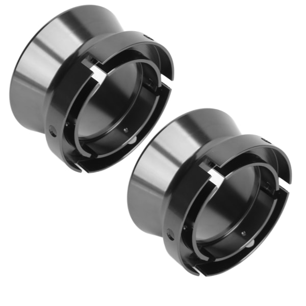 1 par 10 tommers NAB-navadaptere polert aluminiumslegeringsåpner Universal lasteenhet for Studer ReVox for Akai (grå)