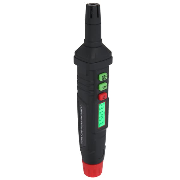 HT62 Digital Termometer Hygrometer Portabel Temperatur Luftfuktighet Daggpunkt Testare