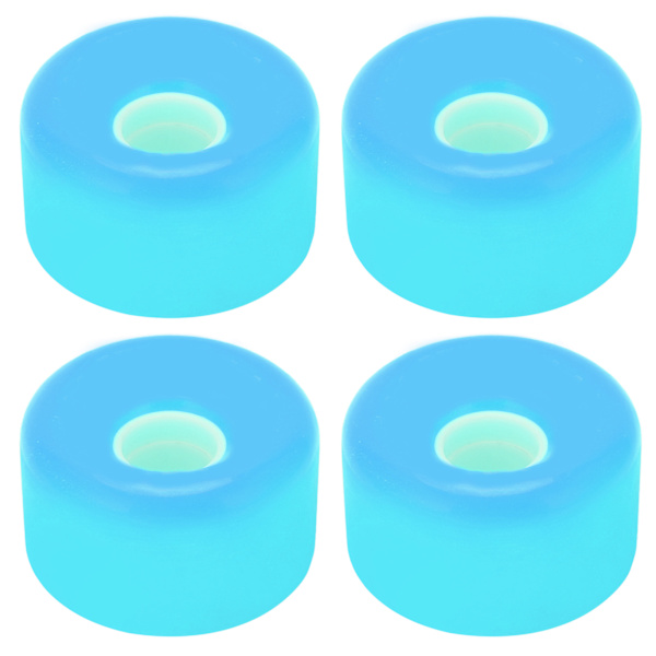 PUENTE 4 stk. 70x42mm skateboardhjul 80A Longboard Cruiser hjul reservedele blå
