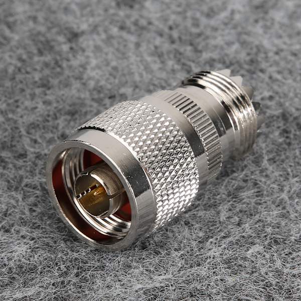 3 stk 50ohm N han til UHF hunstik RF koaksial adapter til antenner Broadcast radioer
