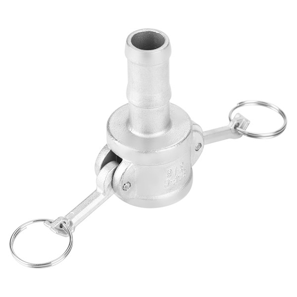 1 stk Rustfrit stål 316 Type C Camlock Adapter Kobling Hun End x Han Barb DN20 G3/4