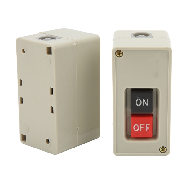 10 st 3-fas motoromkopplare 2 positioner självåterställning Power Press Button Switch för distributionslådor 380V 30A