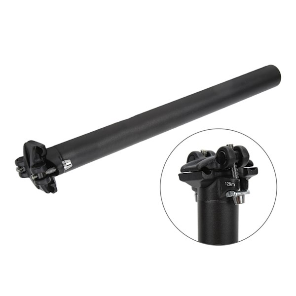 ZTTO Justerbar Mountainbikesadelstolpe Justerbar Kudde Vinkel Cykelsadelrör för Cykling 30,9x350mm