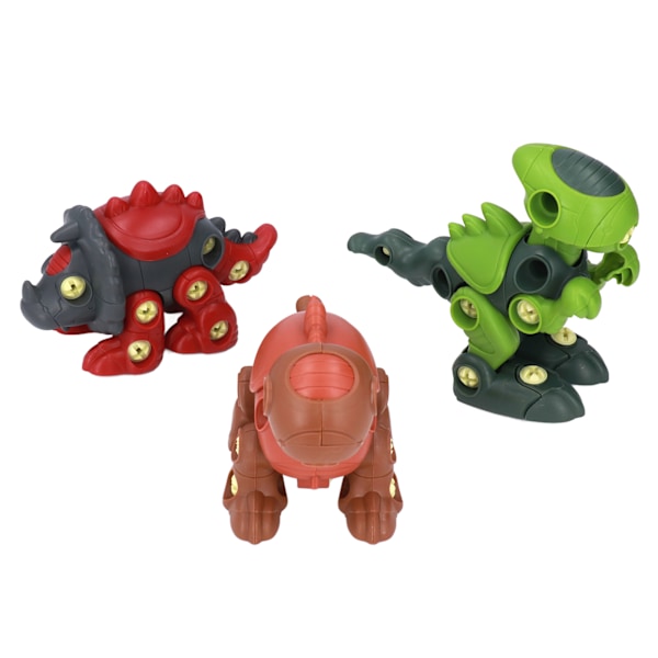 DIY-montering dinosaurie leksakssats skruv mutter kombination montering dinosaurie modell leksak för barn