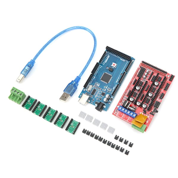 3D Printer Tilbehør LCD Kontrolkort A4988 Modul Aluminium Blok Terminal DIY Driver