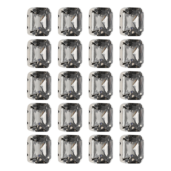 20 kpl DIY-kynsitimantteja hääpukuun, retro-muoti käsityö lasivaatteiden koristeet 17 mm kookospähkinän harmaa neliön muotoinen lasikynsitimantti