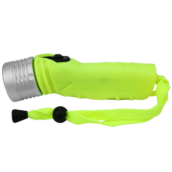 4 x AA dykkeraluminiumslegering dykkerlommelykt LED vanntett sterkt lys for campingutforskning